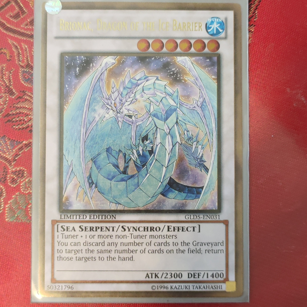 Yu Gi Oh Brionac, Dragon Of The Ice Barrier